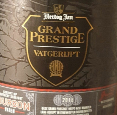 Hertog Jan Grand Prestige Vatgerijpt Bourbon 2018